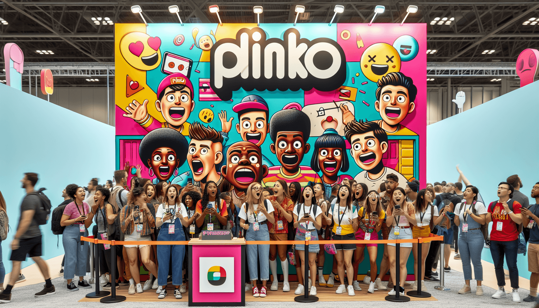 Plinko sponsorship booth